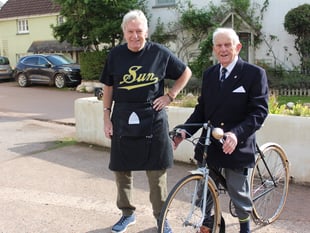 Bike has been around the world twice!
