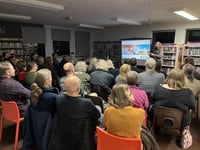 Historic building mythbusting talk enjoyed at Crediton Library