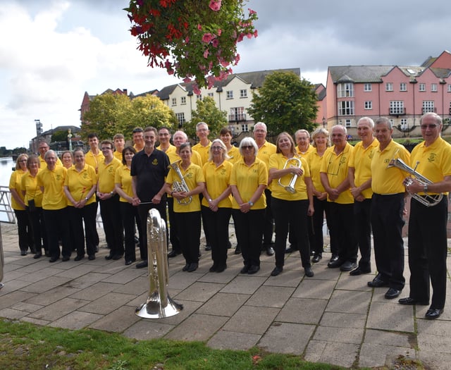 Pre-Christmas engagements for Crediton Town Band
