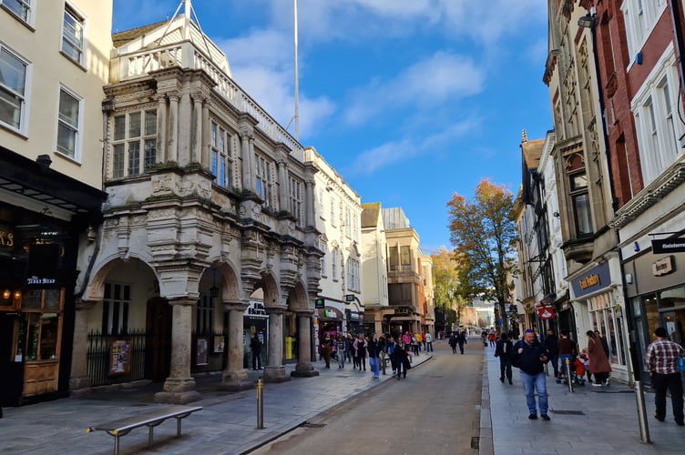 Exeter Guildhall (Picture courtesy: Guy Henderson)