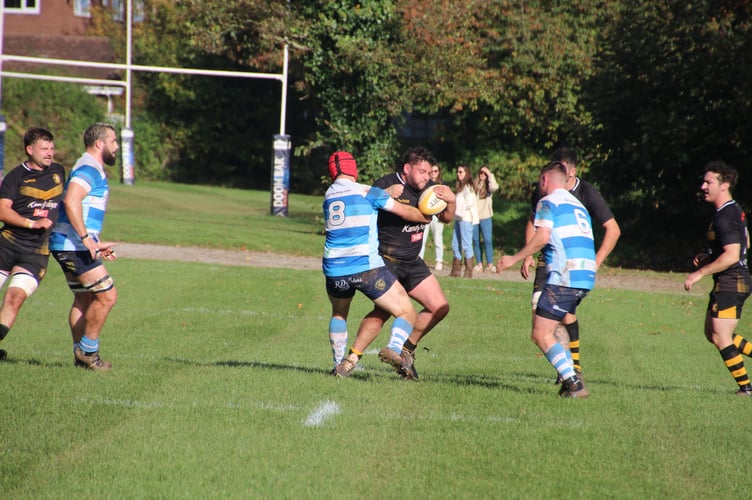 During the Crediton First Team v Teignmouth game. AQ 5597