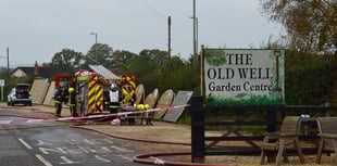 Crediton amongst fire crews at Burlescombe Garden Centre blaze
