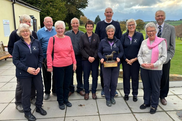The winning Dartmoor Pony Team from Okehampton.
