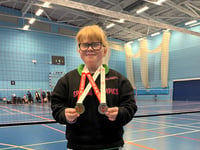Gold and Silver medals for Dee at Special Olympics
