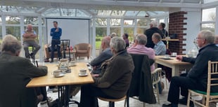 Insightful talk on Crediton Dairy for Crediton Vintage Farmers Group
