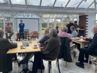 Insightful talk on Crediton Dairy for Crediton Vintage Farmers Group

