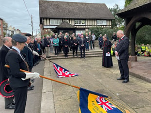 Remembrance Day marked in Crediton