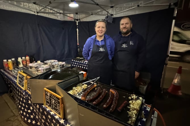 Justice’s Kitchen provided Polish food.  AQ 6697
