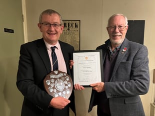 Alan is Rotary’s Crediton Citizen of The Year
