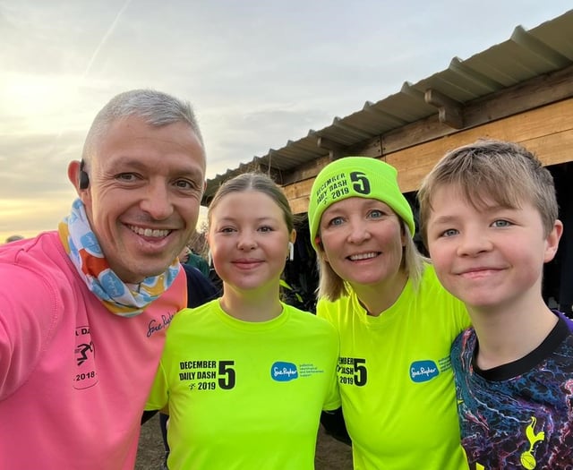 Letter: 10th anniversary of Sue Ryder’s December Daily Dash
