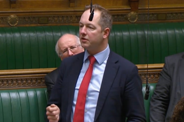 Richard Foord MP in House of Commons