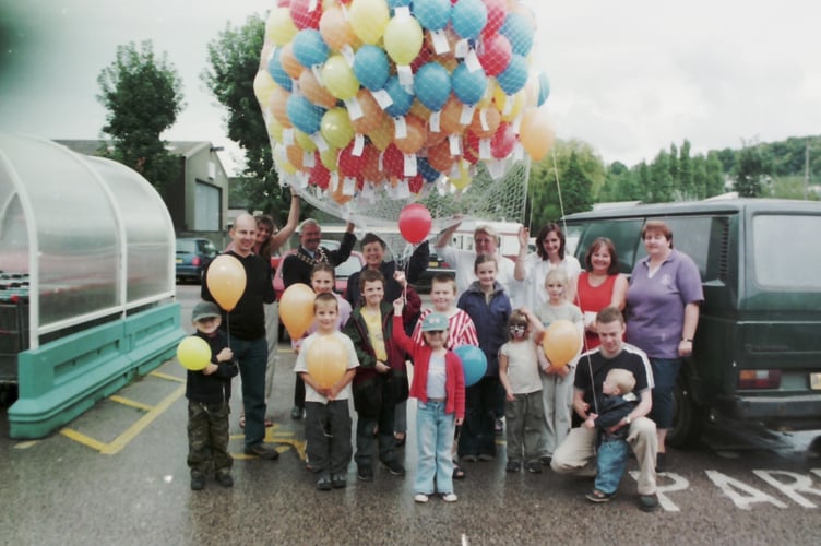 Somerfield held at 'Sunday Fun Day' and balloon race in September 2003. DSC00385
