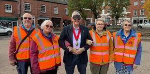 Crediton Lions’ Challenge for the Mayor on World Sight Day
