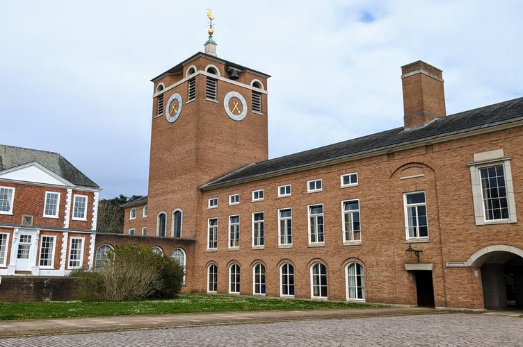 County Hall in Exeter.