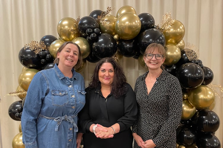 From left, Lisa Gillard, Tamlyn Fraiquin, NAME