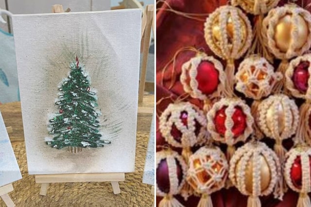 Creative Christmas workshops at Crediton Library