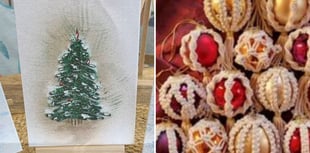 Creative Christmas workshops at Crediton Library
