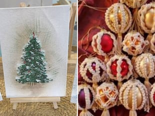 Creative Christmas workshops at Crediton Library