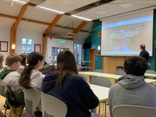 Crediton students quiz Lib Dem Lords leader