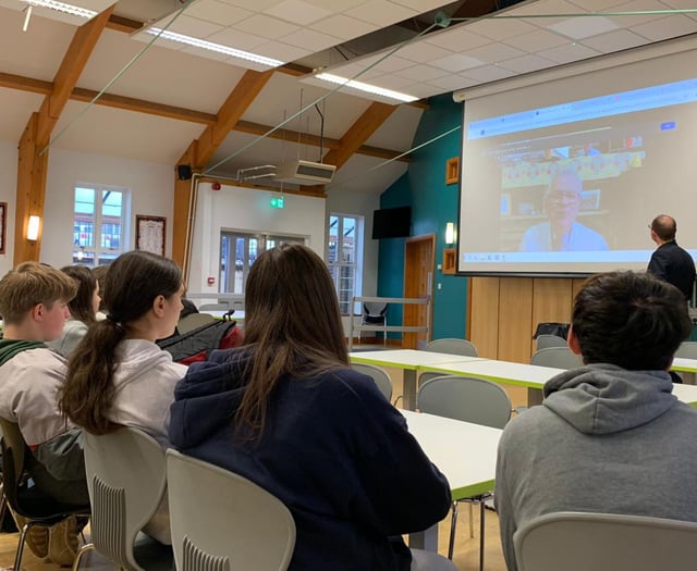 Crediton students quiz Lib Dem Lords leader