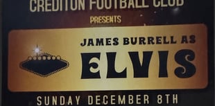 An evening of Elvis at Crediton
