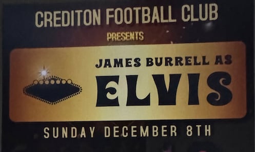 An evening of Elvis at Crediton

