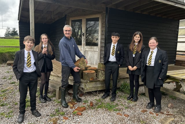 Farming support for QE School’s outdoor learning project
