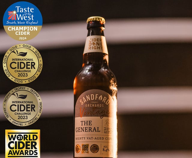 Local cider scoops another award