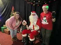 Santa was guest at Bow Market
