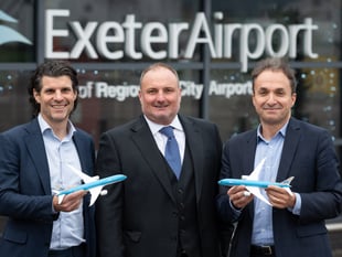 New flights from Exeter to Amsterdam announced