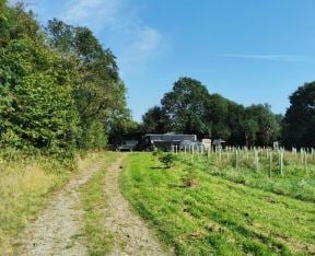 The traveller site near Chittlehamholt