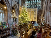 Services, concerts and trees at Crediton Parish Church
