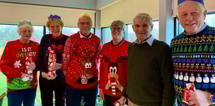 A great festive win for quartet at Downes Crediton Golf Club