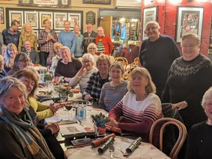 QES former staff Christmas lunch
