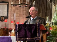 Ringers from across Devon attended carol service