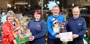 Crediton Best Dressed Christmas Shop or Business Window competition
