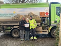 Throwleigh pensioner wins heating oil for Christmas
