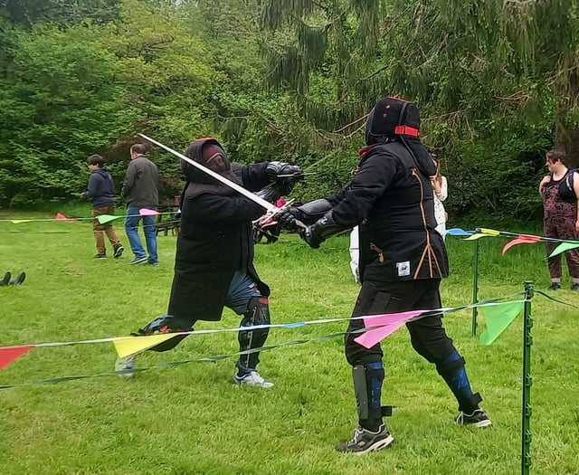 Take part in historical sword fighting classes