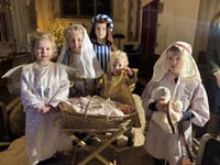 Living Nativity greatly enjoyed at Coldridge