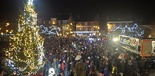 Carols in the Square enjoyed in Crediton