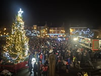 Carols in the Square enjoyed in Crediton
