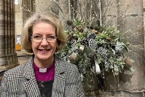 The Rt Rev Jackie Searle, Bishop of Crediton