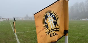 A nine-try victory for Crediton Quins
