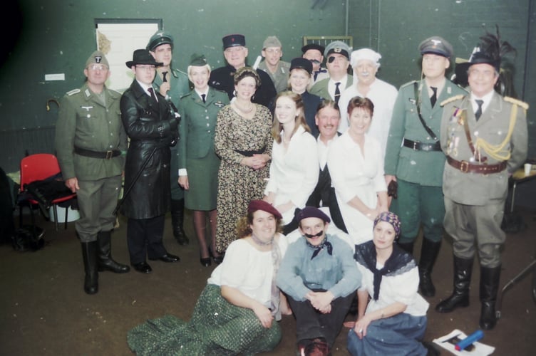 CODS cast of 'Allo 'Allo' in October 2003. DSC00004
