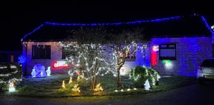 Wonderful displays in Westernlea lights competition