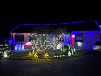 Wonderful displays in Westernlea lights competition