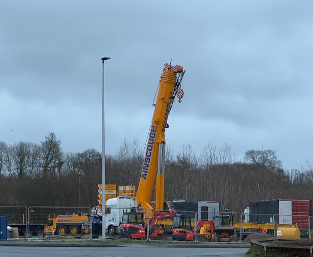 Crediton McDonald’s big build begins this week