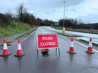 Floods shut Crediton-area roads