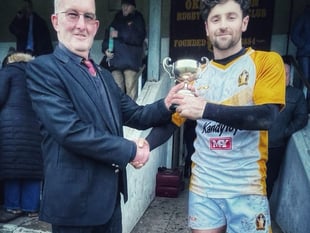Crediton RFC took the win and Frank Webb Cup

