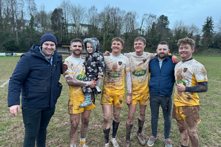 North Tawton were thrilled with the win.  AQ 1974